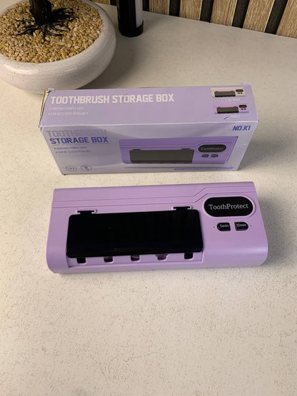 Désinfectant et support de brosse à dents intelligent rechargeable 5 emplacements - حامل فرش الأسنان