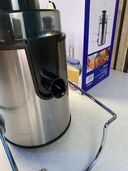 Multismart Extracteur de jus électrique 250 W à 2 vitesses pour fruits et légumes - عصارة فواكه