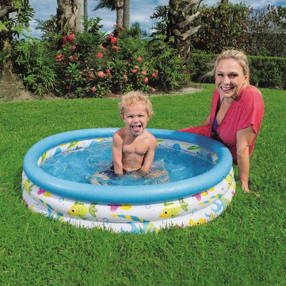 Piscine Ronde Gonflable Pour Enfants 1.02 x 0.25 m Bestway 51008
