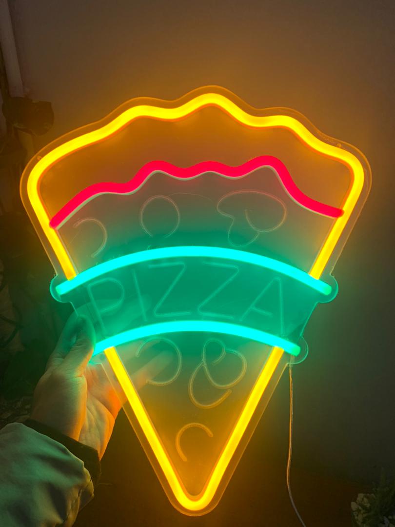 Signe Néon Led Pizza Pour Décoration De Restaurant
