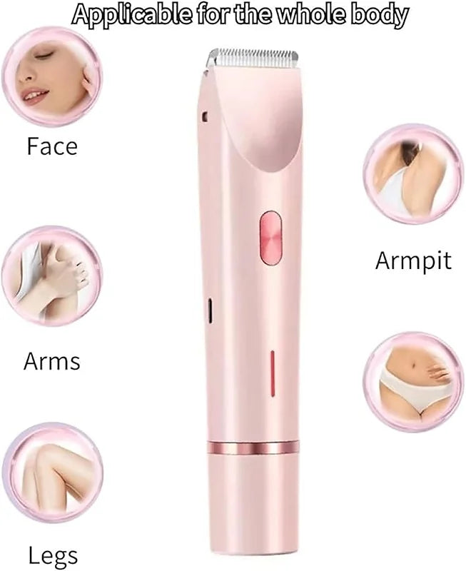 Rasoir Électrique 2-en-1 pour Femme ماكينة حلاقة نسائية 2 في 1