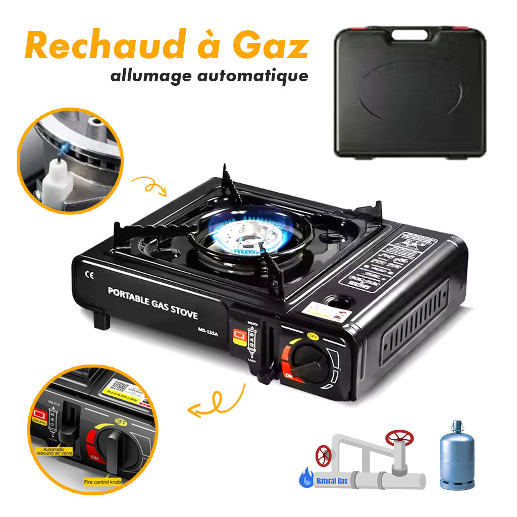 Réchaud à gaz de camping allumage automatique تنزوت
