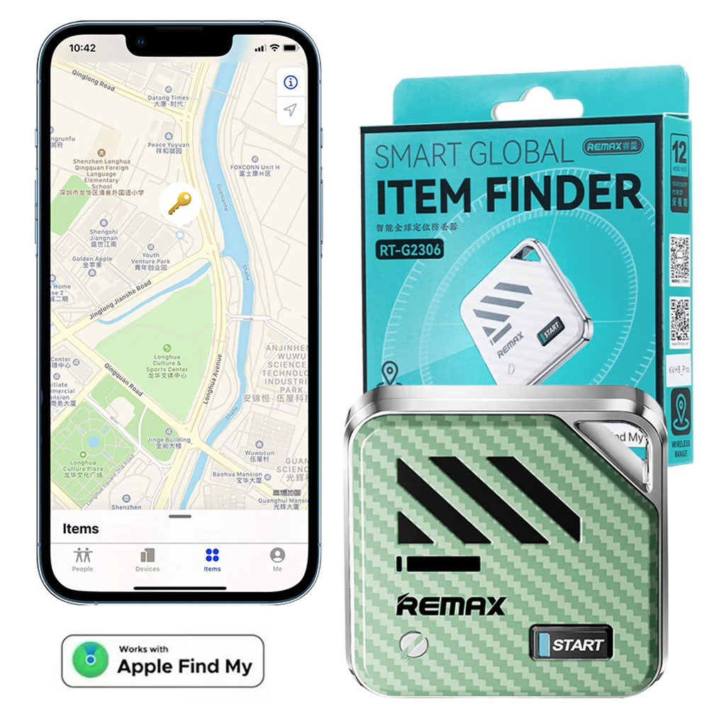 Localisateur d’objets REMAX RT-G2306 Compatible avec Apple Find My – جهاز تحديد المواقع محمول - تنزوت