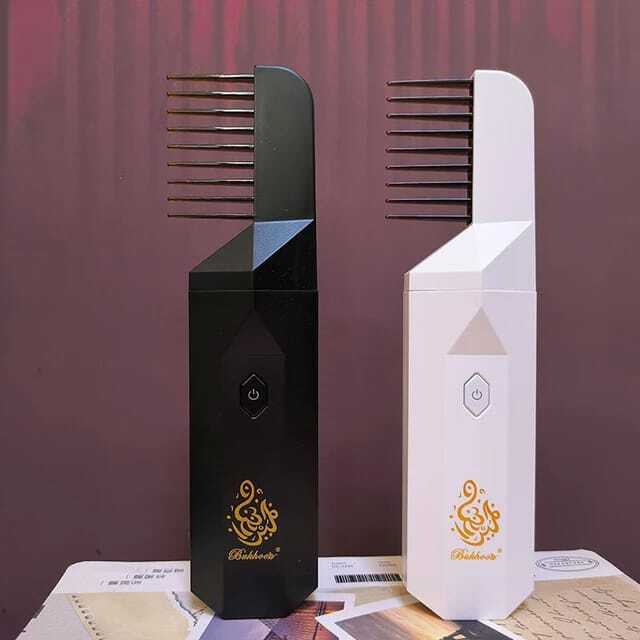 Brûleur d’encens électronique avec peignes à cheveux – Ramadan Bukhoon