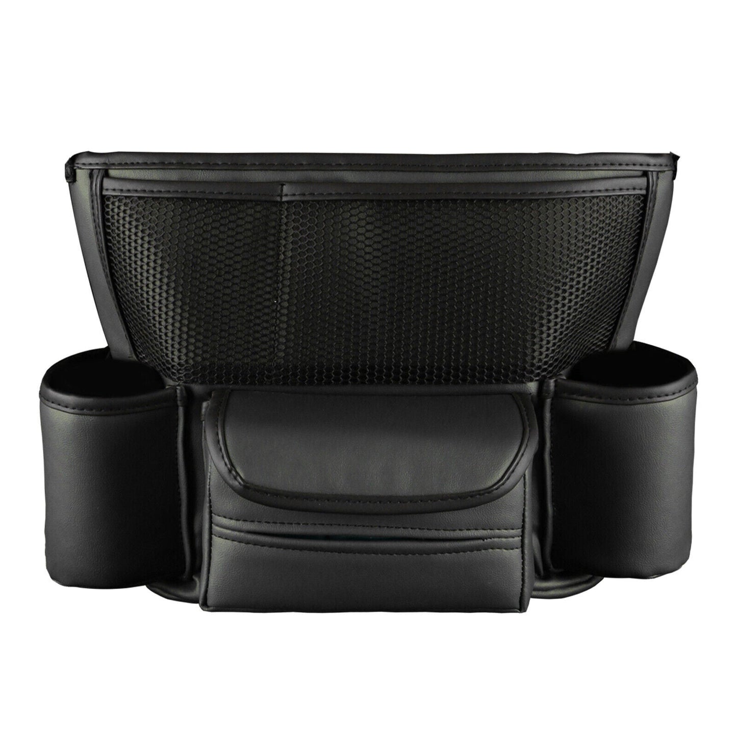 Sac de rangement central en cuir pour siège avant de voiture