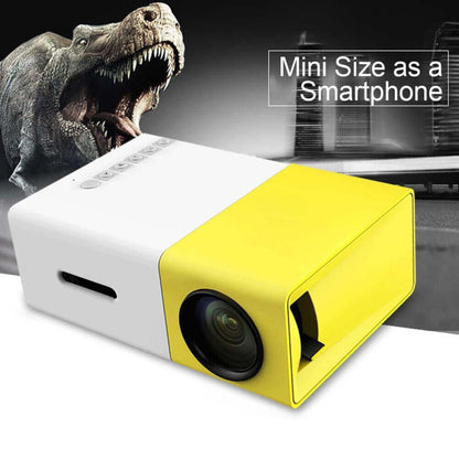 Projecteur Home Cinéma Multimédia 1080P Borrego YG300 FULL HD