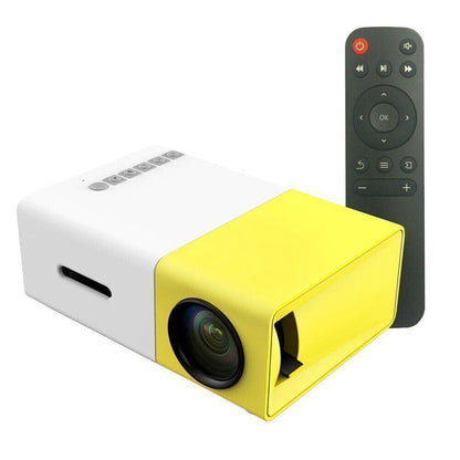 Projecteur Home Cinéma Multimédia 1080P Borrego YG300 FULL HD