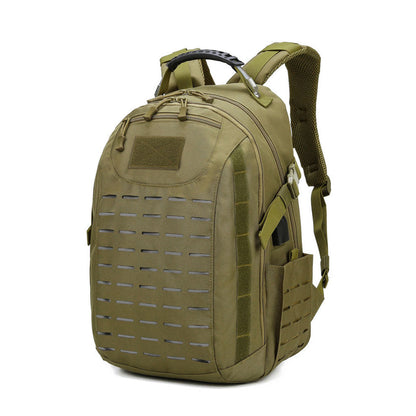 Sac à dos tactique USB pour camping, sac militaire 15,6 pouces