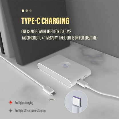 Smart Applique murale LED intelligente à détecteur de mouvement rechargeable 2Pcs - طقم مصباحين لإضاءة الممرات