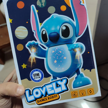 Jouet Danseur Interactif Musical Stitch avec Lumières – لعبة ستيتش الراقصة