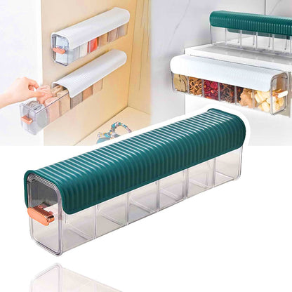 Boîte de rangement multifonctionnelle à plusieurs compartiments 1Pcs – علبة لتنظيم الأغراض متعددة الإستعمالات - تنزوت