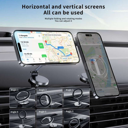 Support de Téléphone Magnétique Pliable pour Voiture – حامل هاتف مغناطيسي قابل للطي للسيارة