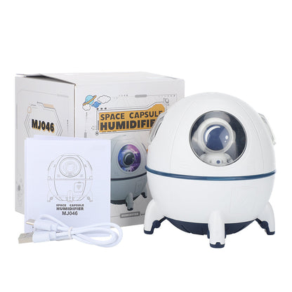 Humidificateur d'air électrique Spacecraft avec lumière LED