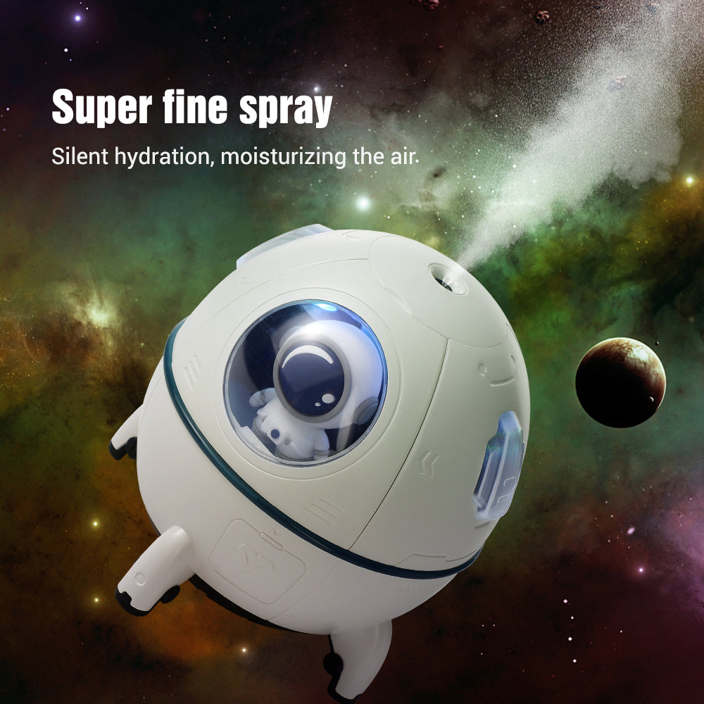 Humidificateur d'air électrique Spacecraft avec lumière LED تنزوت