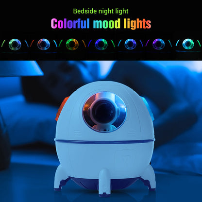 Humidificateur d'air électrique Spacecraft avec lumière LED