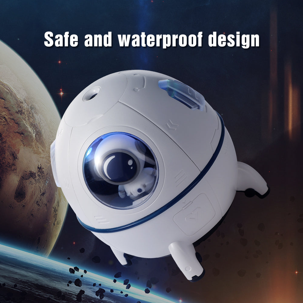 Humidificateur d'air électrique Spacecraft avec lumière LED