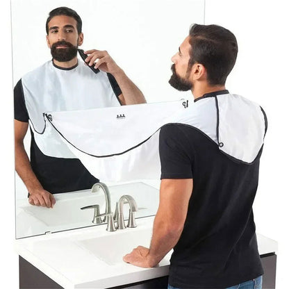 Bavoir à Barbe Pour Homme Tissue Imperméable – مأزر حلاقة يثبت على المرآة