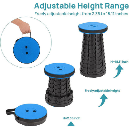 Tabouret Télescopique Portable pour Camping et Sorties – كرسي تليسكوبي محمول