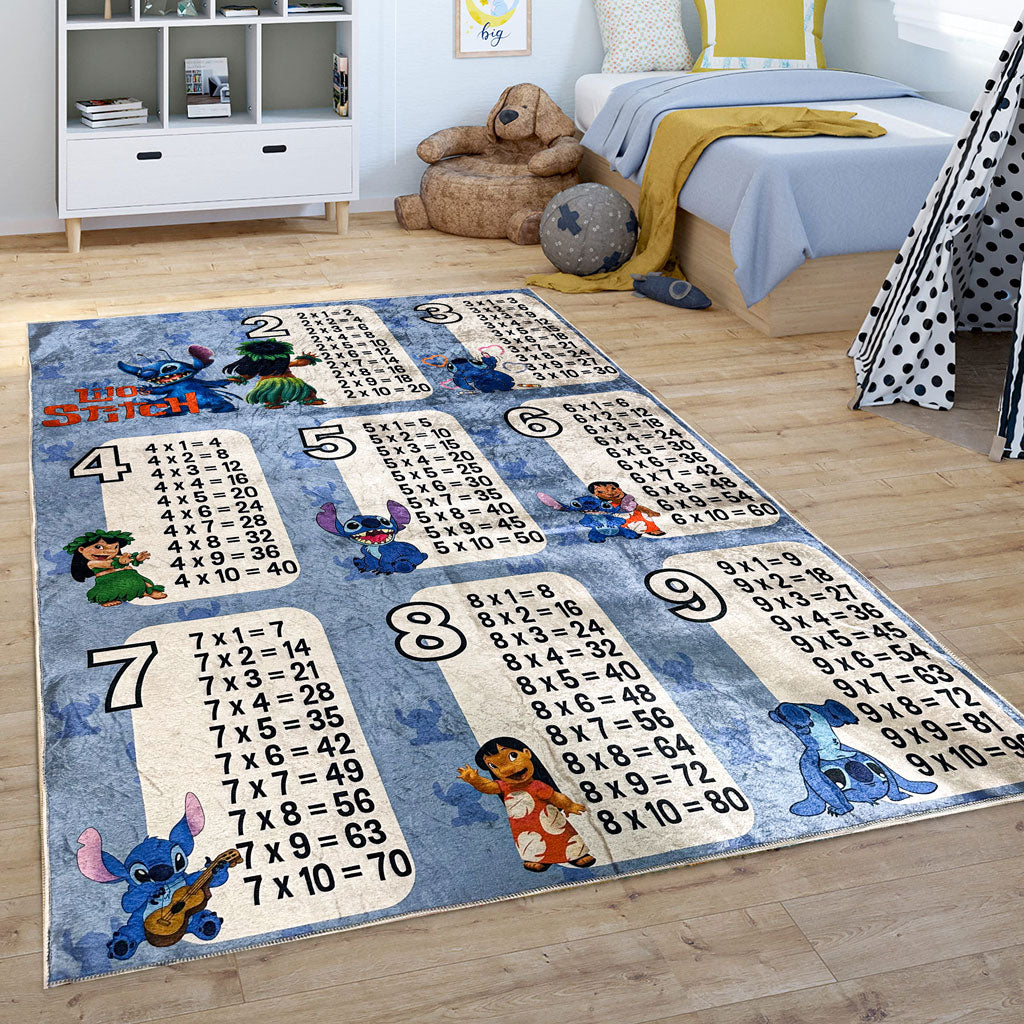 Tapis Chambre D’enfants avec des Motifs Éducatifs – بساط غرف الأطفال تنزوت