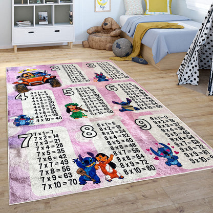 Tapis Chambre D’enfants avec des Motifs Éducatifs – بساط غرف الأطفال