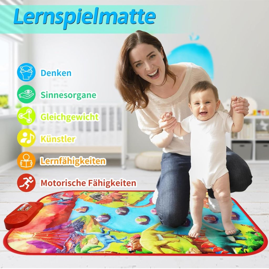 Tapis Musical pour Enfants 1-5 Ans – سجادة موسيقية للأطفال