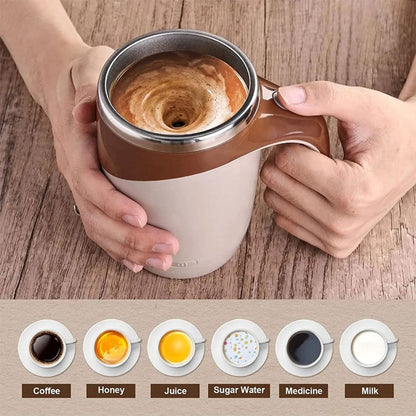 Tasse de mousseur de lait automatique multifonctionnelle à chargement USB