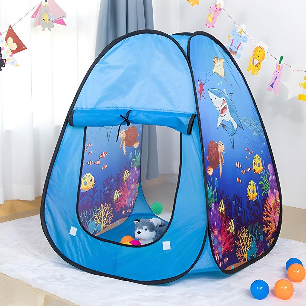 Tente de jeu pour enfants avec 10 balles colorées – خيمة ألعاب للأطفال تنزوت
