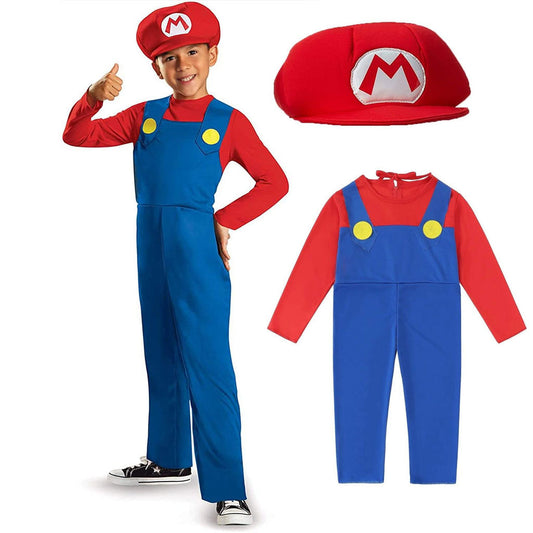Déguisement Mario Pour Enfants 3-8 ans تنزوت
