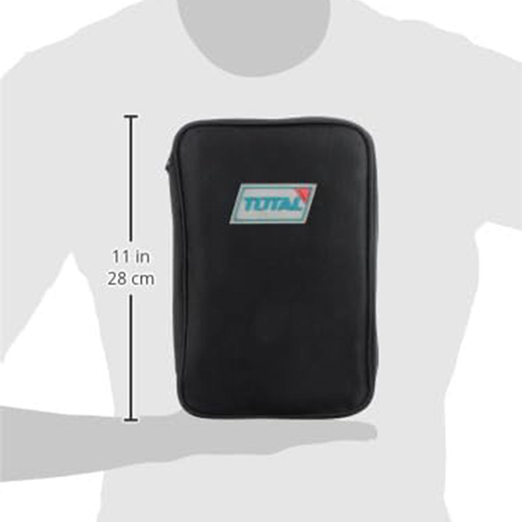 Total Ensemble d’outils de télécommunication Total 13 pièces avec sac en toile TKTTSK0132 – حقيبة الأدوات المهنية