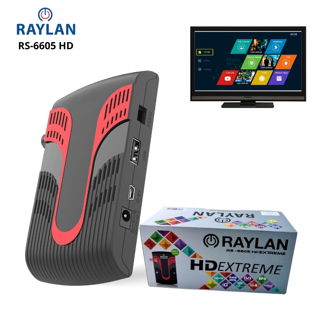 Raylan RS-6605 HD Digital Satellite TV Receiver - تنزوت