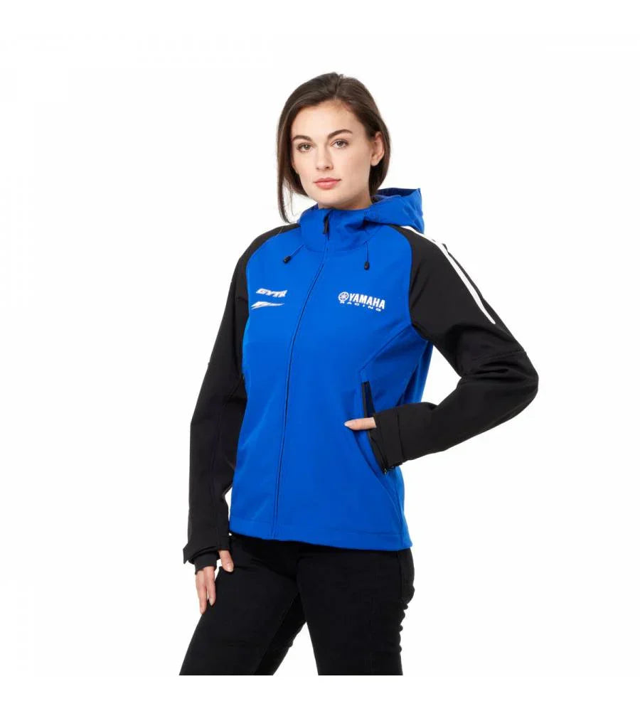 Veste Yamaha Racing Softshell Edition Black à Capuche Unisexe - سترة ياماها جودة عالية