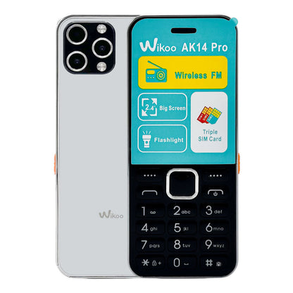 Téléphone Portable Wikoo AK14 Pro Triple SIM – هاتف نقال تنزوت