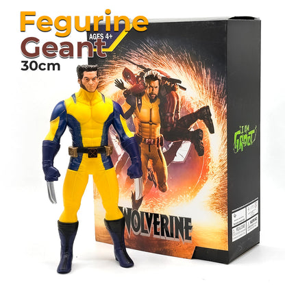 Wolverine Figurine Géant 30cm en PVC تنزوت
