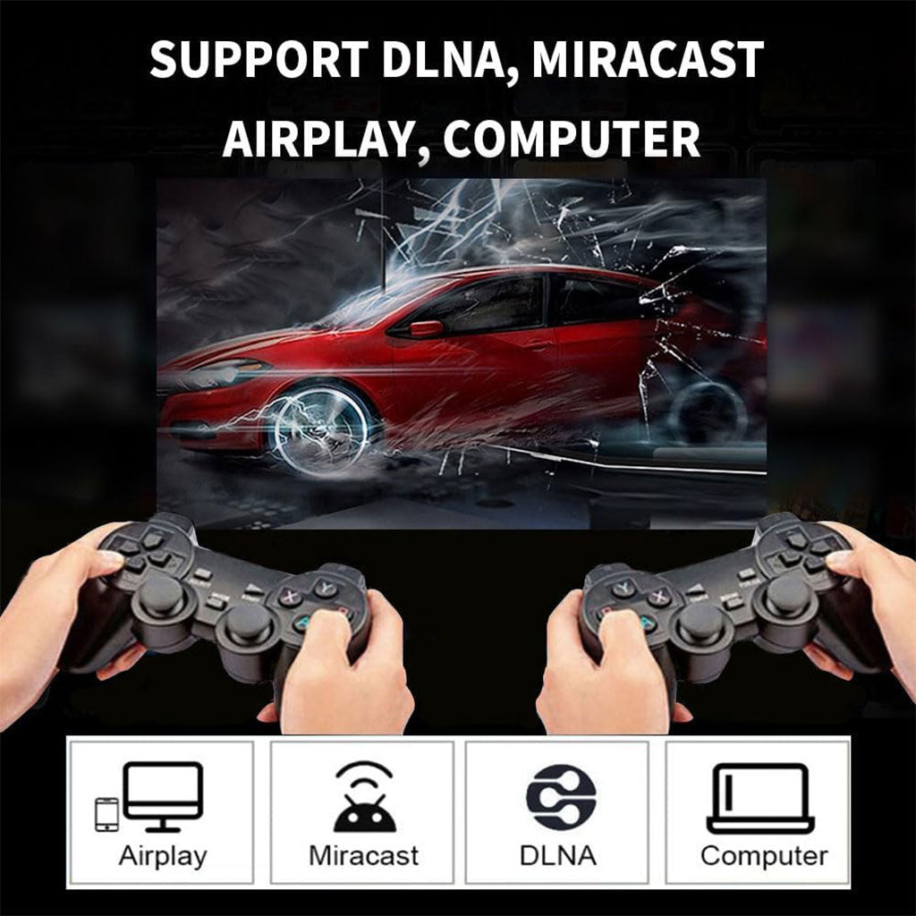 X2 mini Console de Jeux Vidéo 3D et Android TV 64GB – جهاز ألعاب ذكي