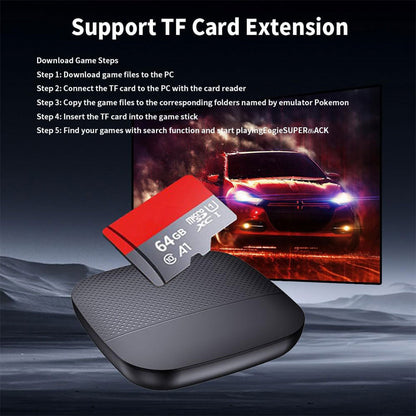 X2 mini Console de Jeux Vidéo 3D et Android TV 64GB – جهاز ألعاب ذكي