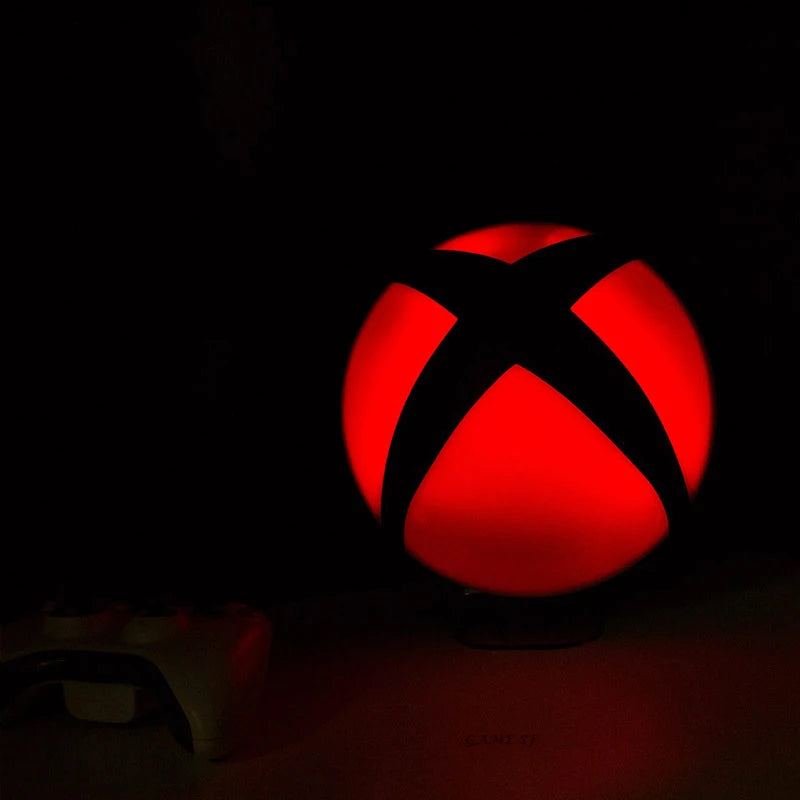 Lumière d'icône de jeu pour XBOX 7 Couleur montage mural