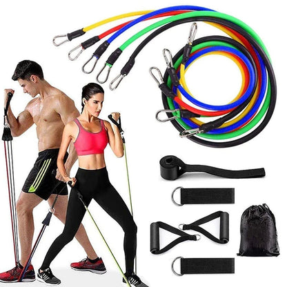 Ensemble de bandes de résistance 11 pcs équipement de Sports à domicile تنزوت