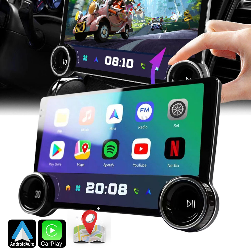 Diamond 2K Écran de voiture Android de 11,1 pouces compatible Apple CarPlay Android Auto – شاشة ذكية للسيارة