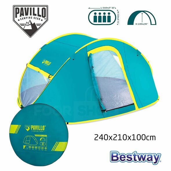 Bestway Pavillo CoolMount Tente pour 4 Personnes 240 x 210 x 100cm 68087