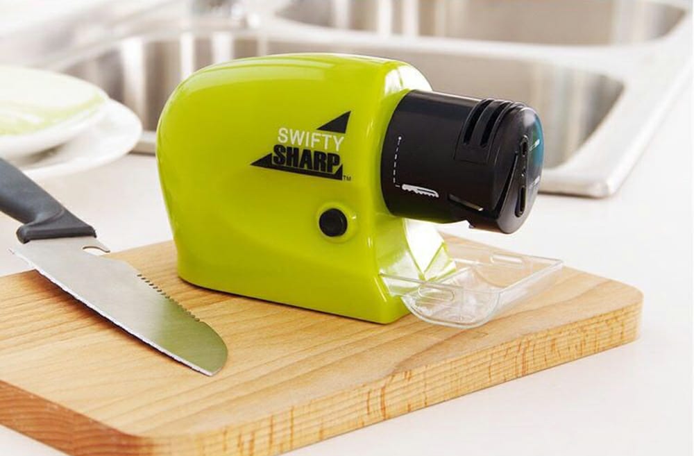 Swift Sharp Aiguiseur De Couteaux Manuel 2En1 - مسن سكاكين